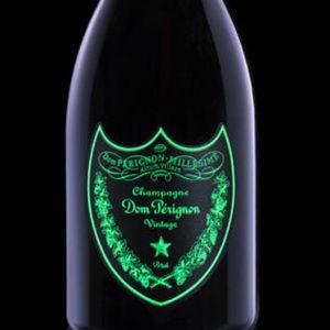 Empty Dom Perry on luminescent bottle
